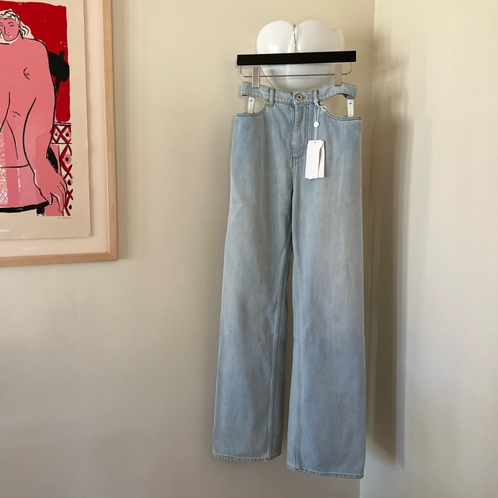 Maison Margiela - Cut Out jeans size 4-6(IT 42), brand new with tags - Picture 1 of 6